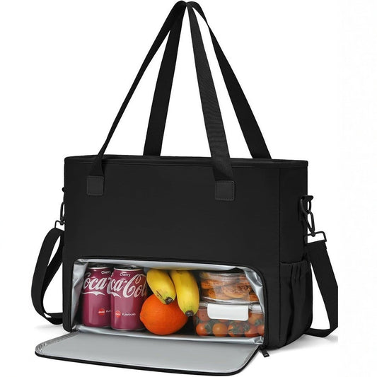 Azorich Nola Lunch Tote in Black